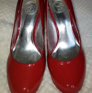 HOT Jessica Simpson Red Heels
